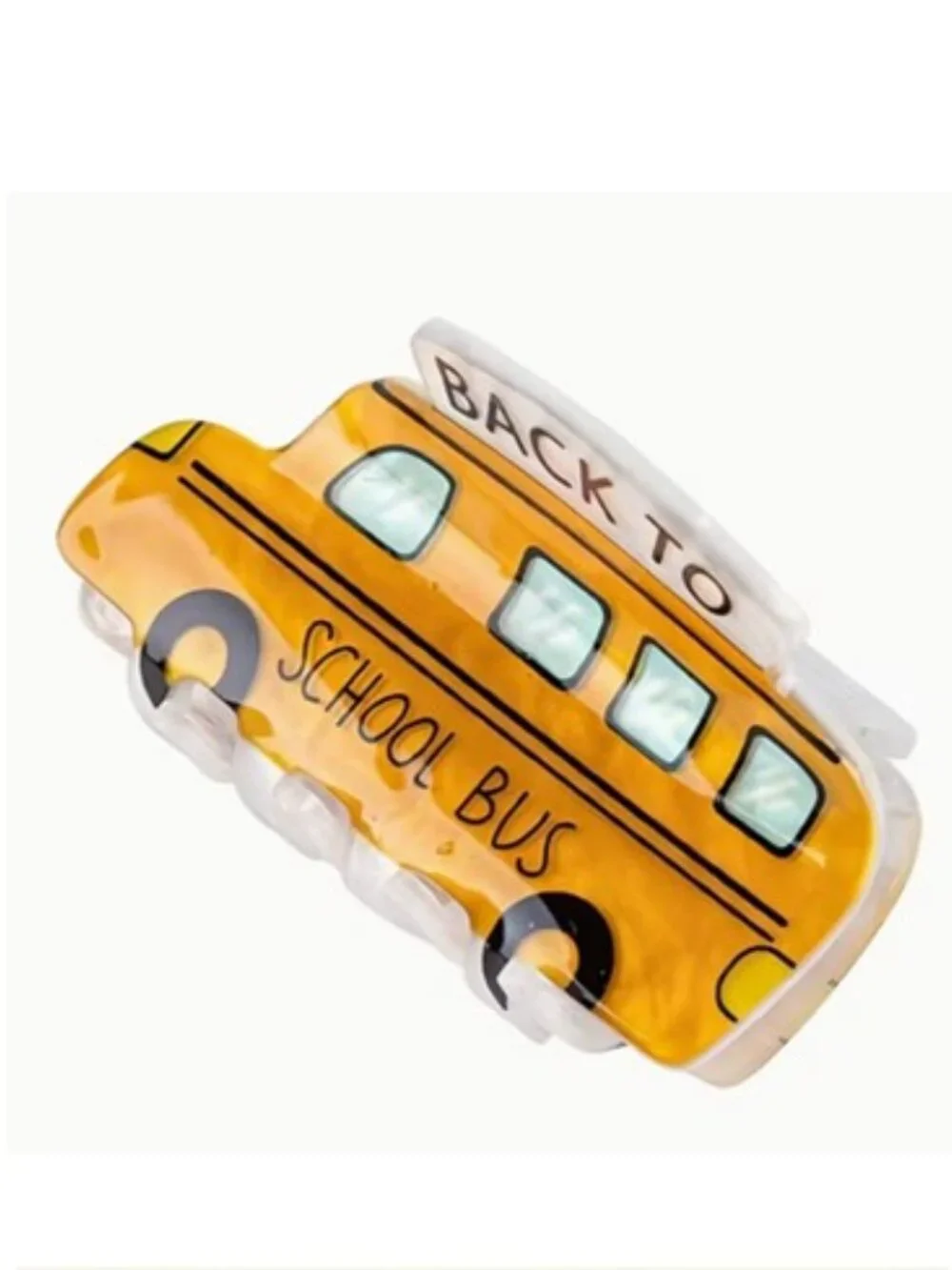 Teacher / School Bus Driver Hair Claw Clip (BRAND-NEW & SO CUTE!)
